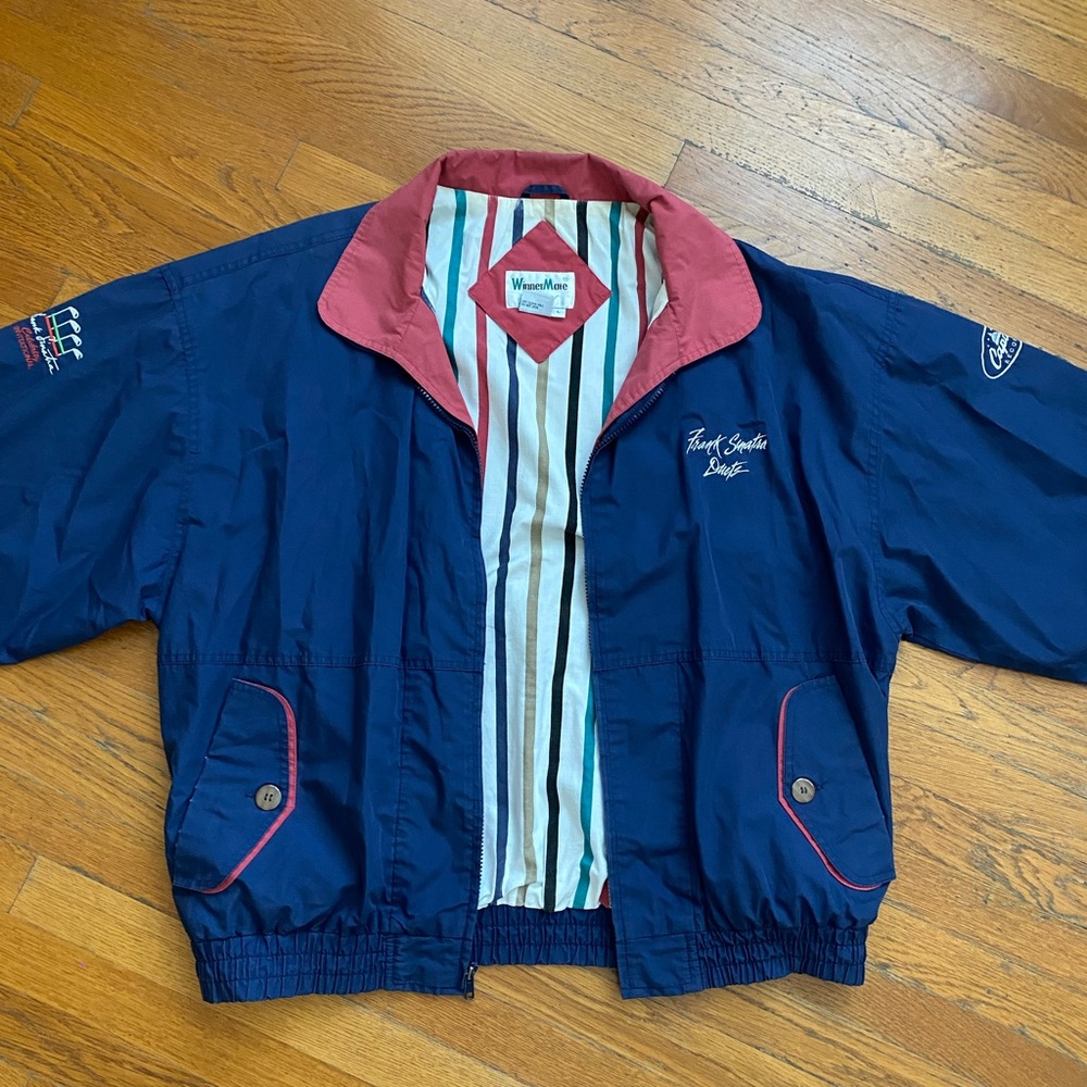 Vintage Frank Sinatra Duets Capitol Records Windbreaker